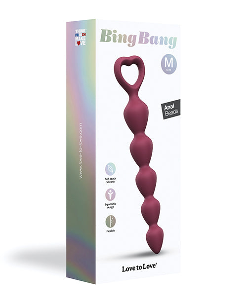 Me encanta amar las cuentas anales de Bing Bang Product Image.