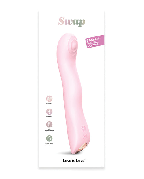 Vibrador Tapping Love To Love Swap - Sweet Orchid - featured product image.