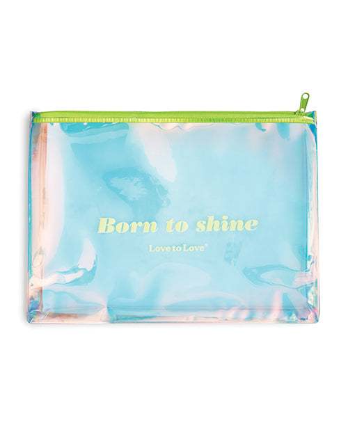 Born To Shine PVC Pouch - featured product image.