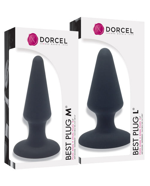 Dorcel 最佳插頭專家套件 M/L - 黑色：豪華肛門愉悅套件 - featured product image.