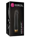 Dorcel Mini Must Vibrador en Lujoso Negro y Dorado