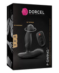 Dorcel P-Swing Black Prostate Massager: Rotating Head, Heating Mode & Remote Control