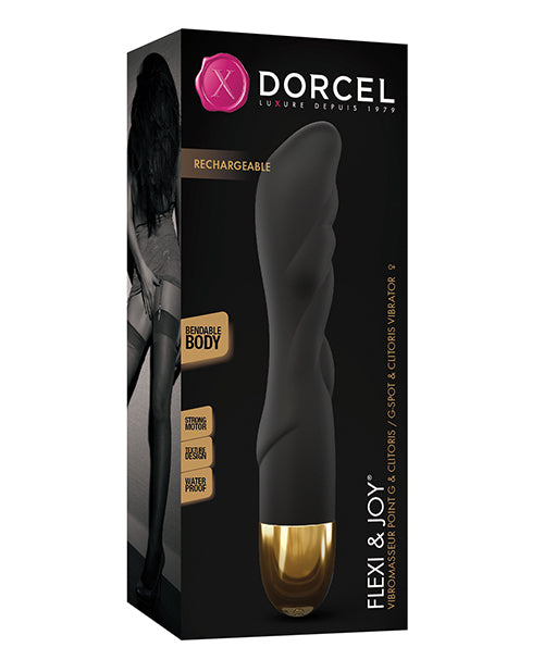 Dorcel Flexi &amp; Joy 可彎曲振動器：雙重刺激和可彎曲主體 - featured product image.