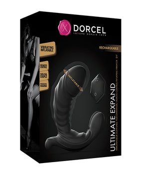 Dorcel Ultimate Expand - Black: Dual Motor Inflatable Vibrator - Featured Product Image