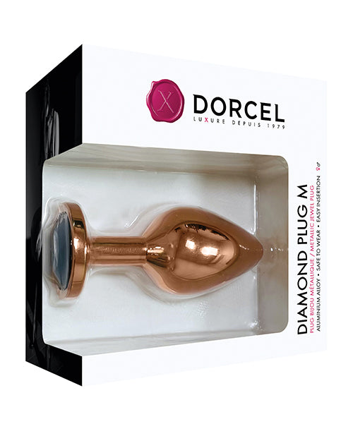 Plug de diamante con joyas de aluminio Dorcel - featured product image.