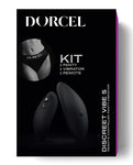 Dorcel Discreet Panty Vibe - Negro: Abraza la pasión oculta