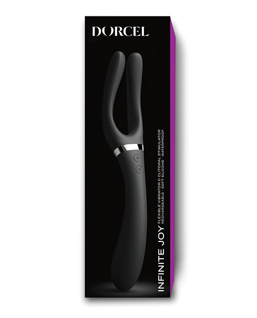 Dorcel Infinite Joy 可彎曲叉形振動器 - 可自訂的雙重刺激 - featured product image.