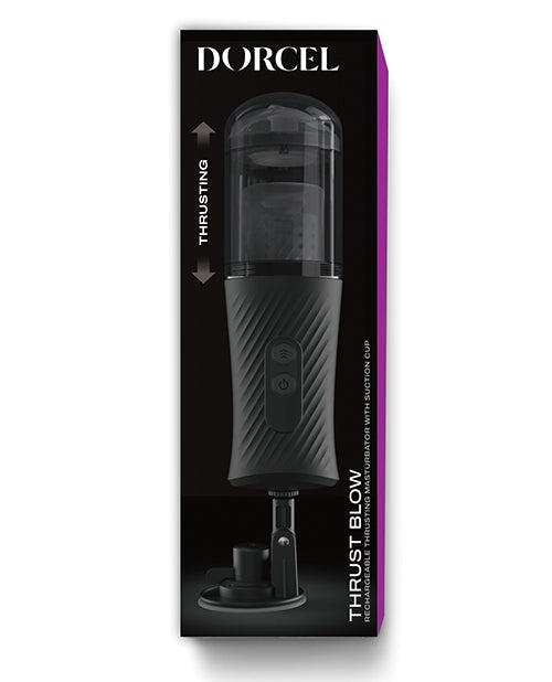 Dorcel Thrust Blow 自動自慰器 - 黑色 - featured product image.