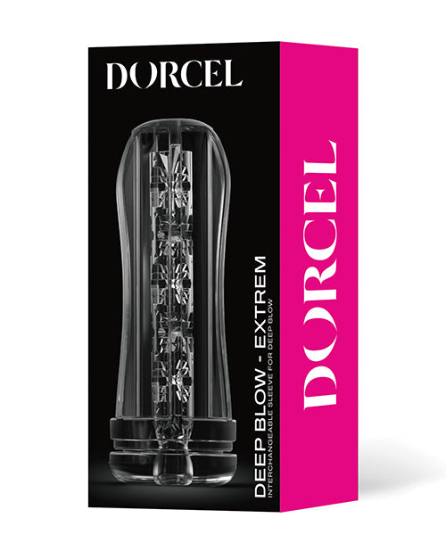 Dorcel Clear Pyramid Pleasure Sleeve - Elevate Your Pleasure - featured product image.