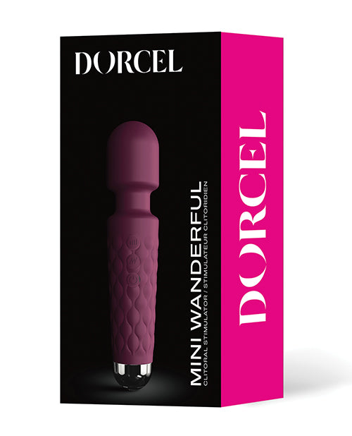 Estimulador de clítoris Dorcel Mini Wanderful Plum: tu compañero de viaje perfecto Product Image.