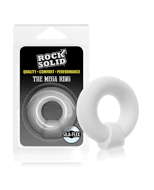 Mega anillo translúcido sólido como una roca: aumenta tu placer íntimo Product Image.