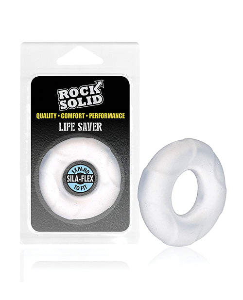 Rock Solid Lifesaver Ring - Translucent: Elevate Your Intimate Experiences - featured product image.