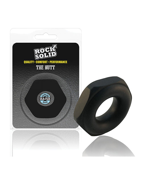 Anillo Rock Solid The Nutt - Negro: donde la pasión se une al rendimiento - featured product image.