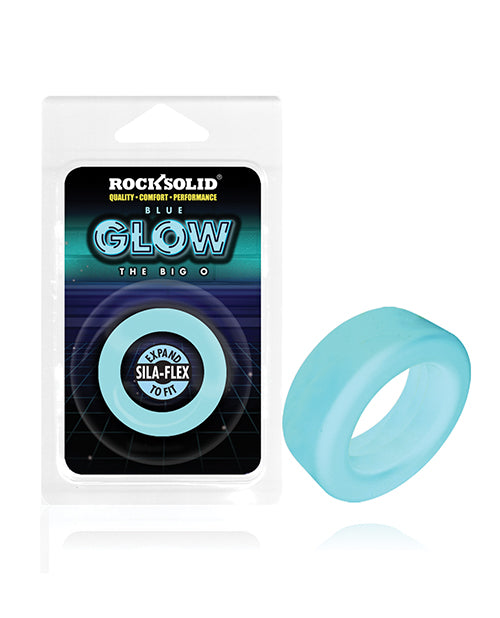 Black & Green Glow-In-The-Dark Big O Ring - featured product image.