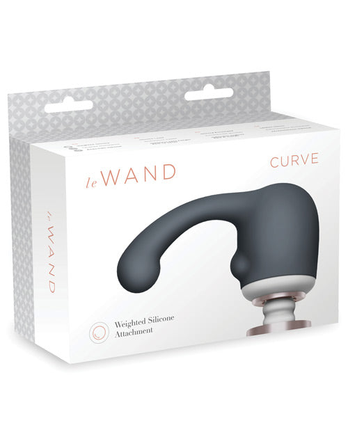 Accesorio de silicona ponderado Le Wand Curve: estimulación intensa y plenitud - featured product image.