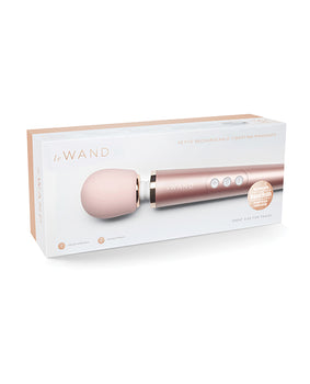 Le Wand Petite Rose Gold Vibrating Massager - Customisable Pleasure on the Go - Featured Product Image