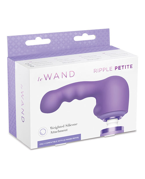 Le Wand Ripple Petite Weighted Silicone Attachment - featured product image.