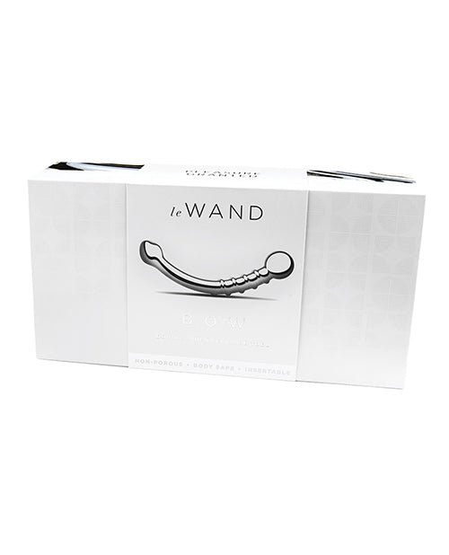 Shop for the Le Wand Stainless Steel Bow: Luxurious Pleasure Redefined at My Ruby Lips