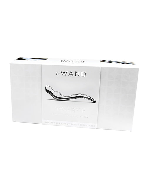 Le Wand Stainless Steel Swerve: The Ultimate Dual-Ended Pleasure Tool Product Image.