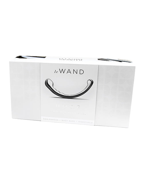 Aro de acero inoxidable Le Wand: la varita de placer definitiva para exploraciones sensuales Product Image.