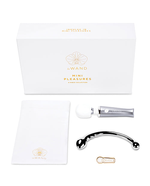 Le Wand Mini Pleasures Kit in Chrome: An Intimate Odyssey of Delight - featured product image.