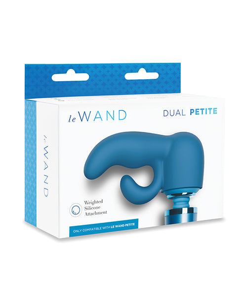 Accesorio de silicona con doble peso Le Wand Petite: Eleve su placer - featured product image.