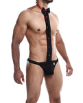 Male Basics Tuxedo Lace Jockstrap