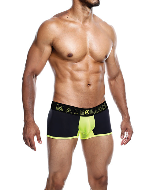 Shop for the Male Basics Neon Yellow Trunk at My Ruby Lips