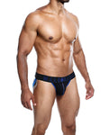 Male Basics Neon Royal Jockstrap