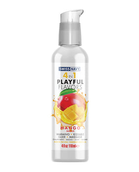 Poción de placer con sabor a mango 4 en 1 Swiss Navy - Featured Product Image