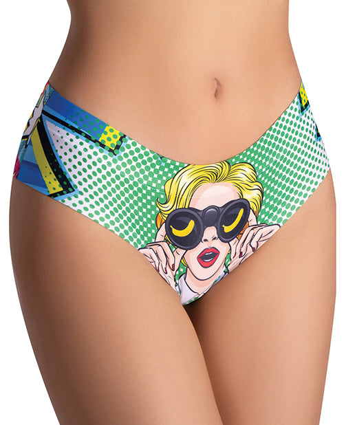 Shop for the Mememe Comics Curious Girl Printed Slip at My Ruby Lips