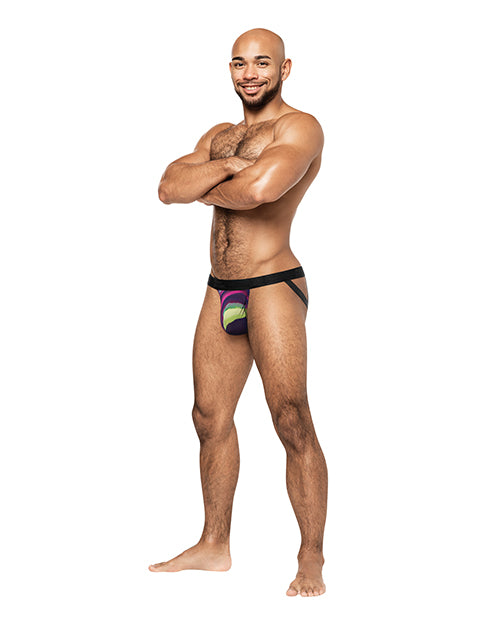 Galactic Multi-Colour Sheer Ring Jock - featured product image.