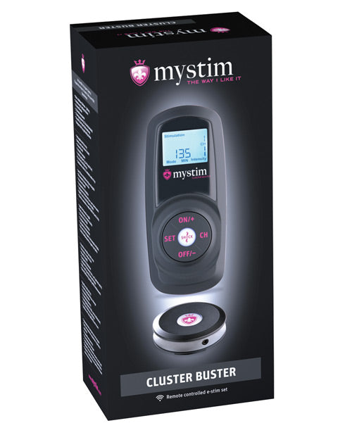 Mystim Cluster Buster Wireless eStim Starter Kit: Elevate Your Pleasure - featured product image.