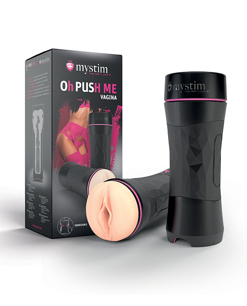 Mystim Oh-Pushme Vagina: Máximo placer realista Product Image.