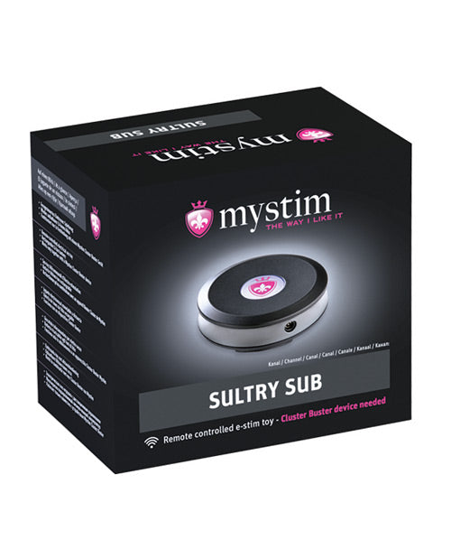 Mystim Sultry Subs Receiver Channel 2 - Black - featured product image.