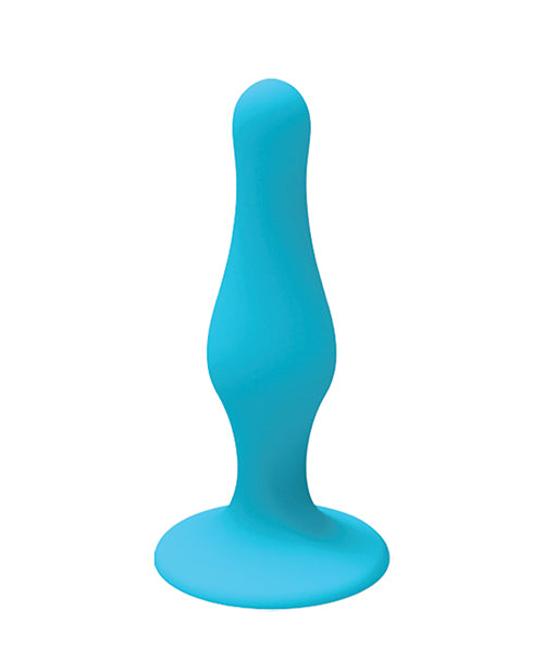 Shop for the Nobü Rainbow Large Silicone Plug - Blue: Ultimate Comfort & Security at My Ruby Lips