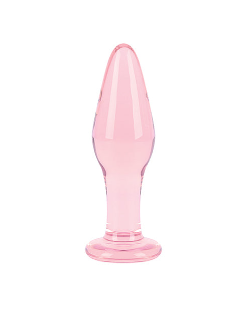 Shop for the Nobu Slim Glass Plug - Pink: Ultimate Pleasure at My Ruby Lips