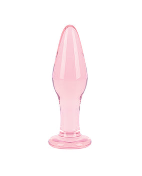 Nobu Slim Glass Plug - Pink: Ultimate Pleasure - Featured Product Image