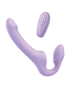 Nobu Adel Strapless Strap On: Shared Pleasure in Lilac - Featured Product Image