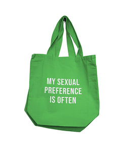Nobu Green Reusable Tote: Bold & Eco-Friendly