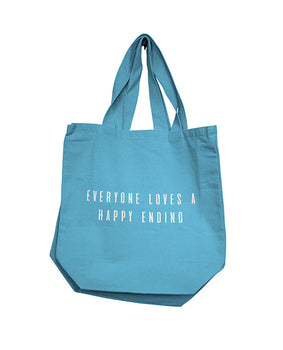Nobu 每個人都喜歡幸福結局可重複使用手提袋 - 藍色 - Featured Product Image