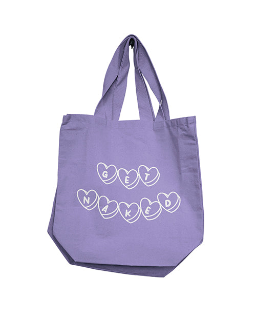 Nobu Get Naked Lilac Reusable Tote Product Image.