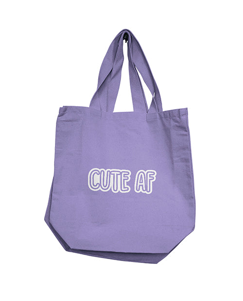 Shop for the Nobu Cute AF Lilac Reusable Tote at My Ruby Lips