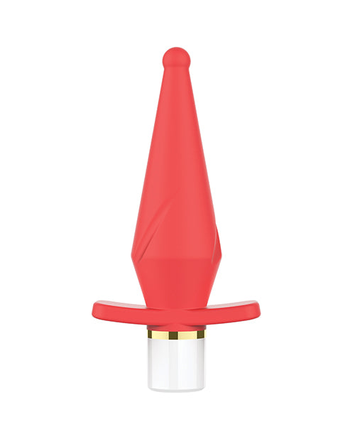 Plug anal cónico Nobu Mini Stan - Coral: placer de lujo en tamaño pequeño - featured product image.