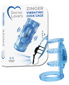 Doctor Love's Zinger: Vibrating Cock Cage