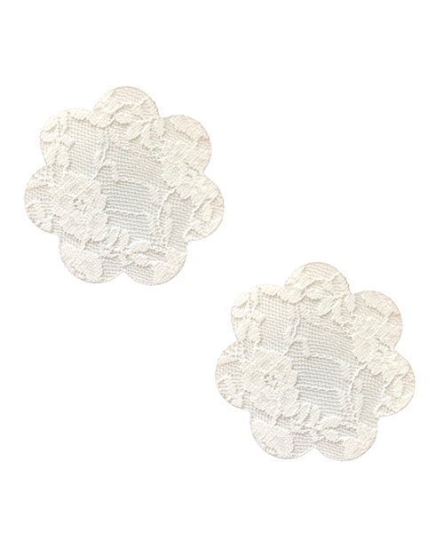 Neva Nude Lace Petal Flower Pasties Product Image.