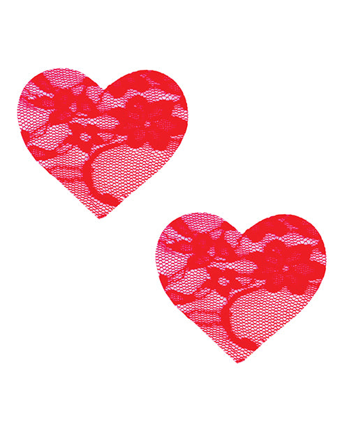 Shop for the Lace Heart Pasties: Glamorous & Reusable at My Ruby Lips