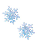 Neva Nude Glitter Snowflake Pasties: Dance of Winter Glamour