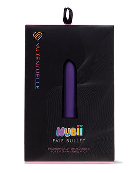 Nu Sensuelle Evie 5 Speed Nubii Bullet: Customised Pleasure in Stylish Purple - Featured Product Image
