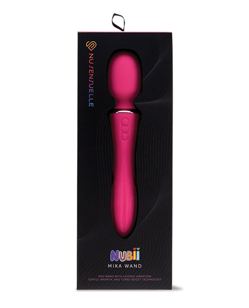 Shop for the Nu Sensuelle Mika Heating Nubii Mini Wand: Luxurious Pleasure On-The-Go at My Ruby Lips